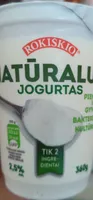 Natūralus jogurtas