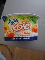 Ryžių košė su abrikosais Rytas