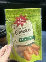 Smoked cheese, bite-size snacks