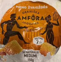 Greek yogurt with honey