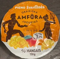 Greek yogurt with mango