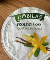 Ekologiškas jogurtas su vanile