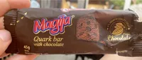 Quark bar with chocolate