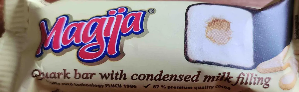Quark Bar 40g per bar,  With condensed milk filling