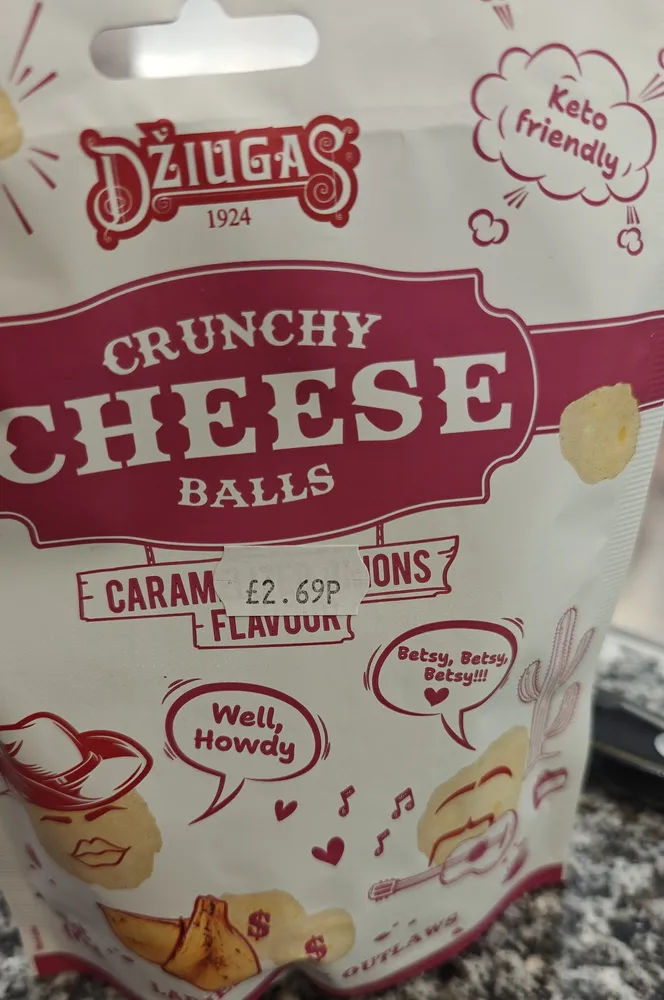 Crunchy cheese