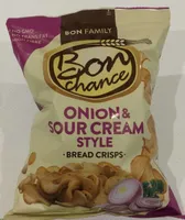 Onion and Sour cream style bread crisps