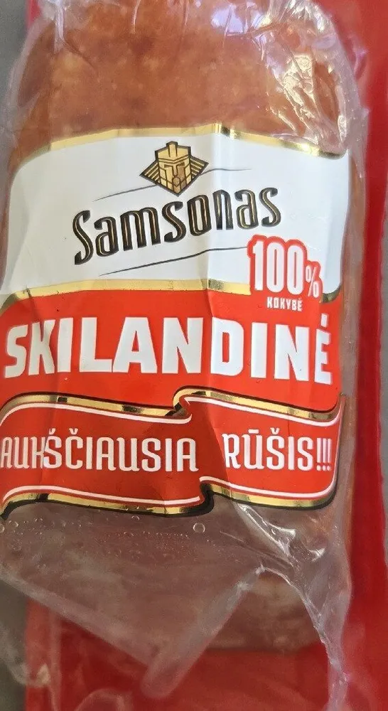 SKILANDINĖ karštai rūkyta dešra
