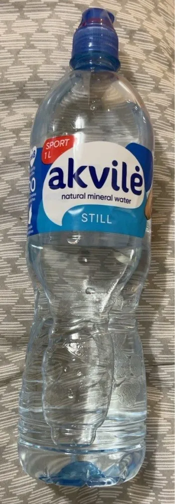 Akvilė natural mineral water