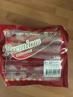 Franks de poulet 340g