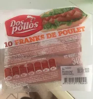 10 franks de poulet
