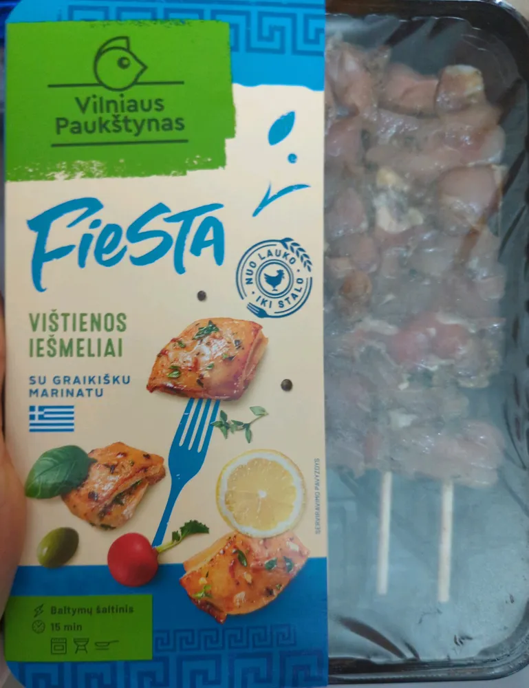 vištienos iešmeliai