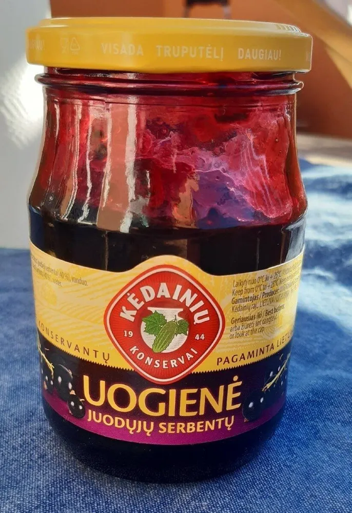 Blackcurrant jam
