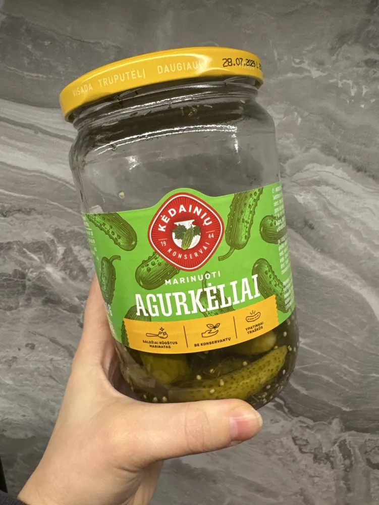 Marinuoti Agurkėliai