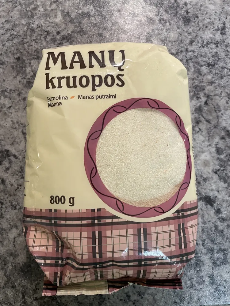 Manų kruopos