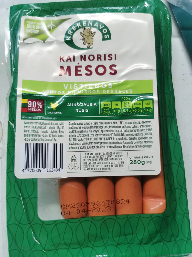 Virtos dešrelės