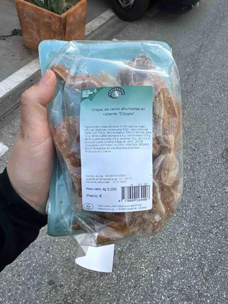 Orejas De Cerdo Ahumadas En Caliente "düzges"