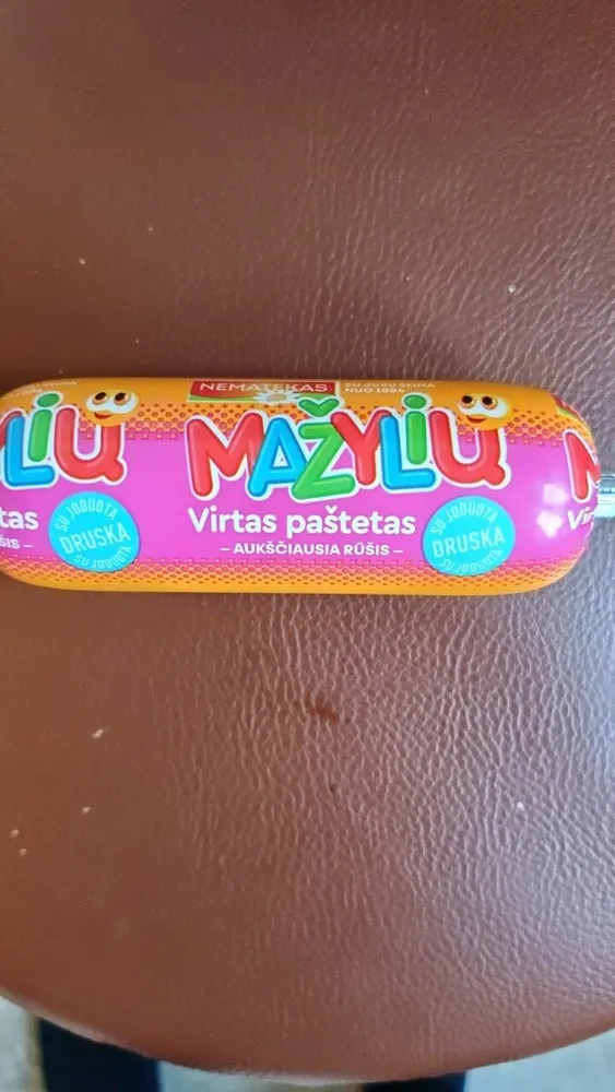 mažylių virtas paštetas