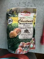 roasted organic chestnuts