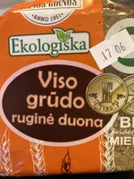Viso grudo rugine duona
