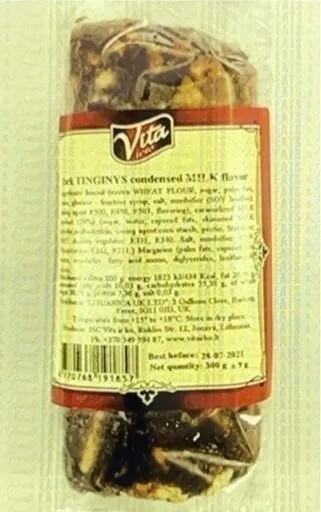 Vita Dark Tinginys condensed MILK flavour