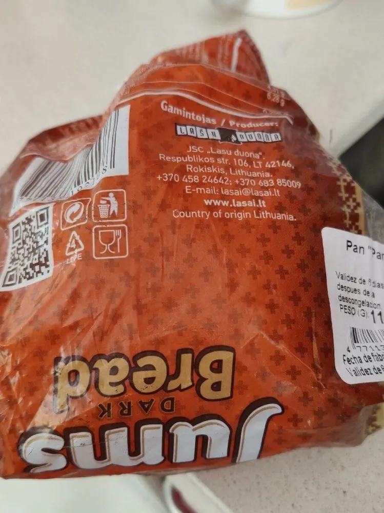 Dark bread