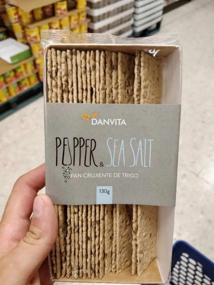 Pepper & sea salt