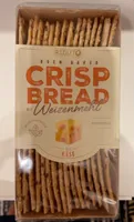Crisp bread with wheat flour
