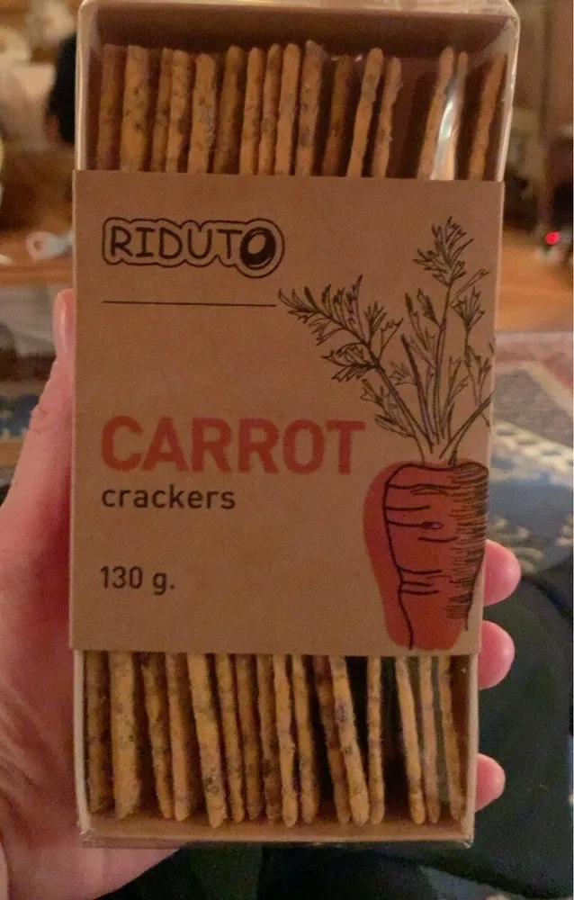 Carrot Crisp Bread