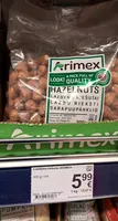Lazdyno riešutai arimex