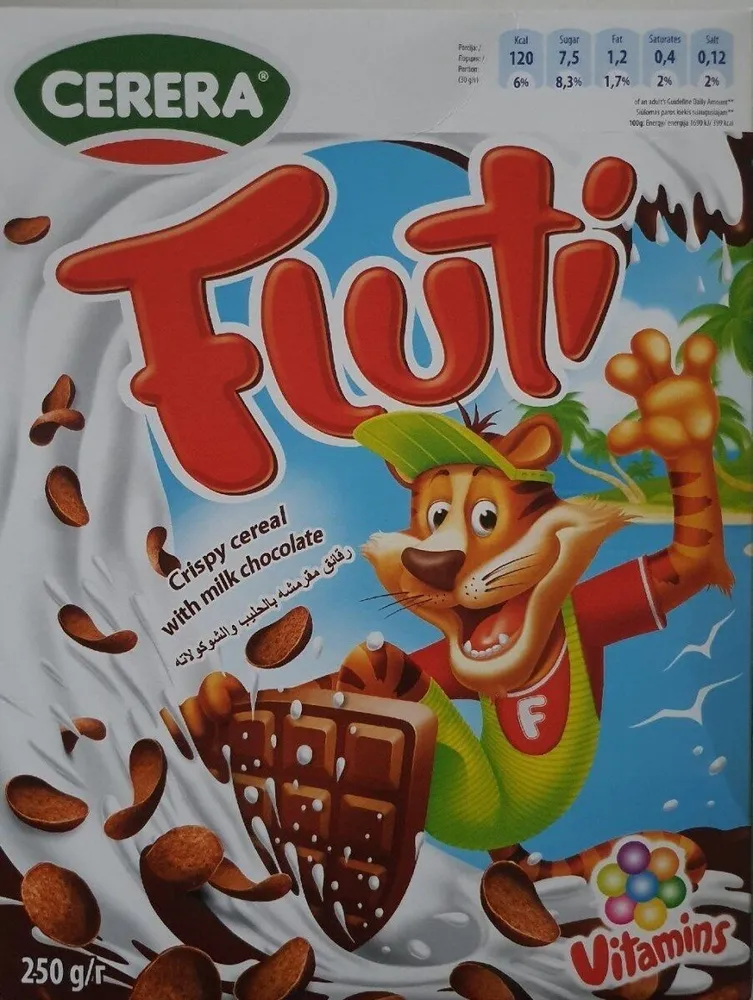 Fluti - Céréales de blé choco