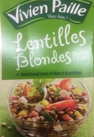 Lentilles blondes