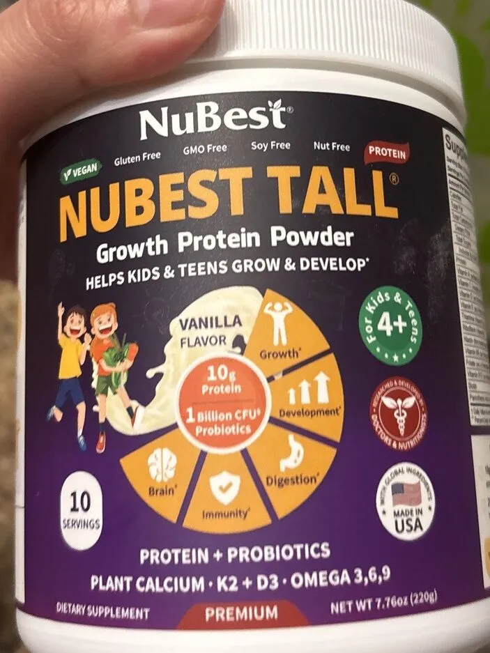 Nubest tall growth protein Powder