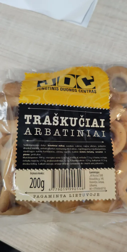 Arbatiniai traškučiai
