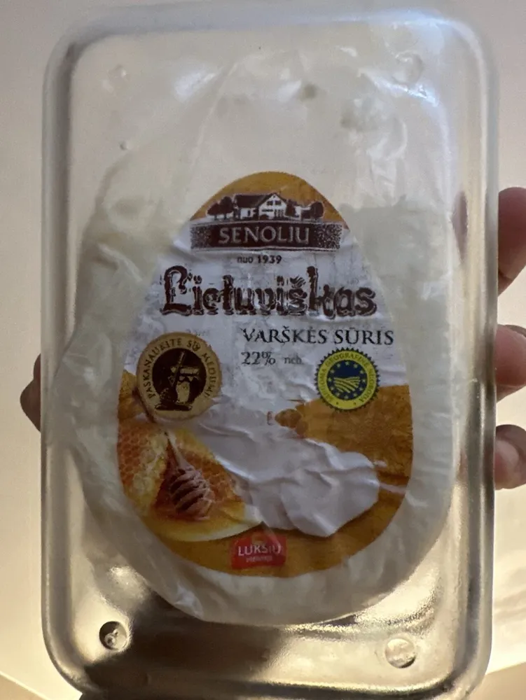 Lietuviškas Varškės Sūris