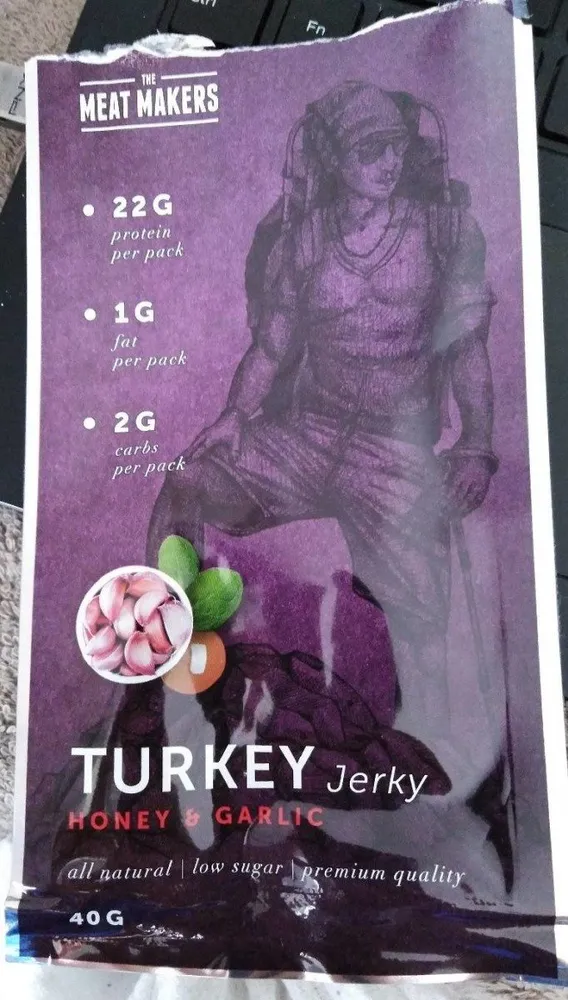 Turkey Jercky honey & garlic
