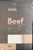 Beef cracked black pepper