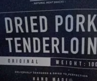 Dried pork tenderloin original