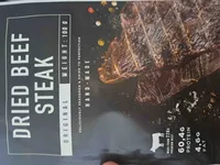 Dried beef steak - jerky