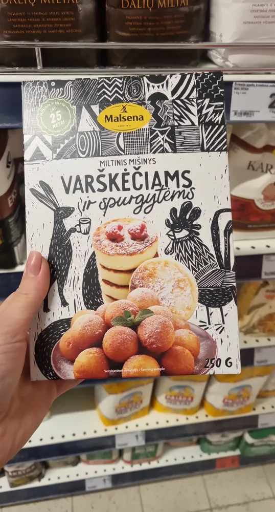 Miltinis Misinys Varskeciams Ir Spurgytems