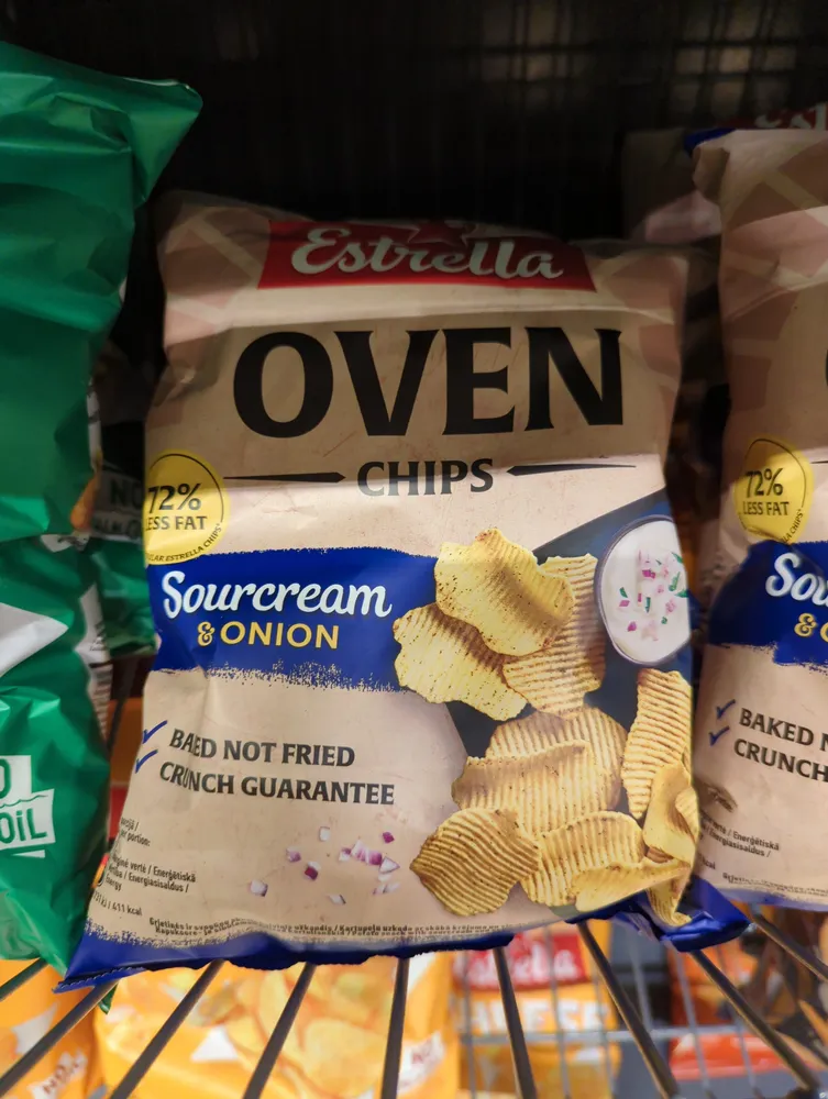 Oven Chips Sourcream & Onion