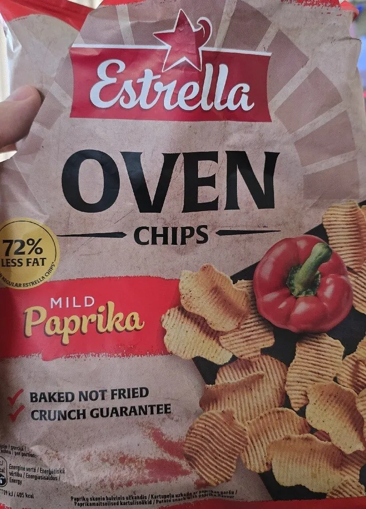 Oven Chips Mild Paprika
