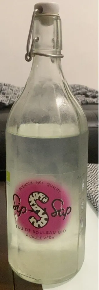 Eau de bouleau bio à l’aloe Vera