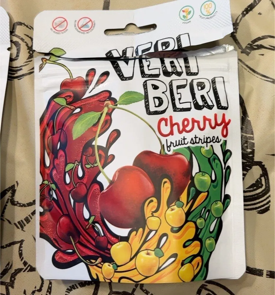 cherry fruit strips