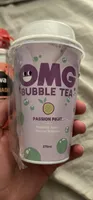 OMG Bubble Tea Passion Fruit   Popping Apple Flavour Bubbles