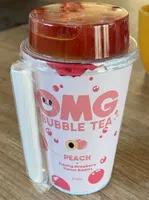 Omg bubble tea peach