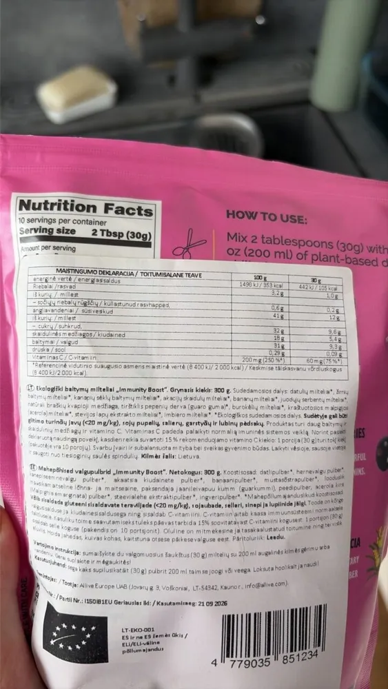 superfood protein powder immunity boost