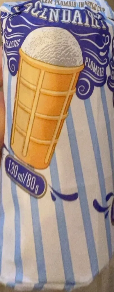 Legendairy Classic Vanilla ice cream