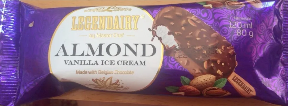 Almond Vanilla Ice Cream