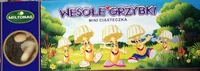 Wesołe grzybki mini ciasteczka