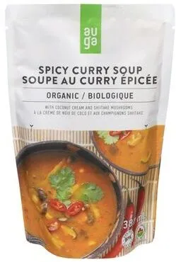 Soupe au curry épicée